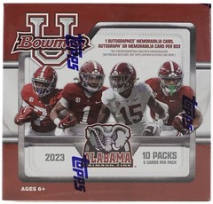 2023 Bowman University Alabama Football Hobby Box